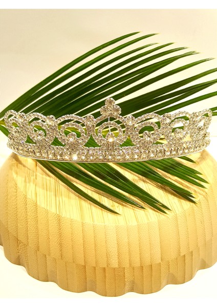 Taşlı Lüks Tasarım Gelin Taçı fiyatları