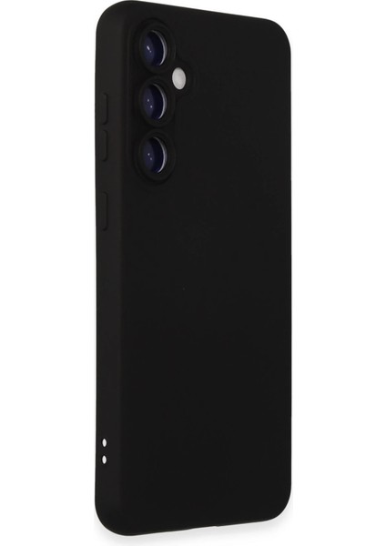 Samsung Galaxy S23 Fe Kılıf Nano Içi Kadife Silikon - Siyah