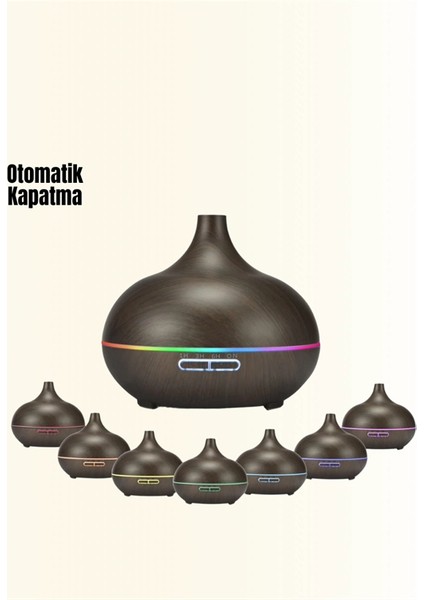 550 ml Kapasiteli Ultrasonik Difüzör – Yağsız Nemlendirici Kullanımıyla Uyumlu fırsatları