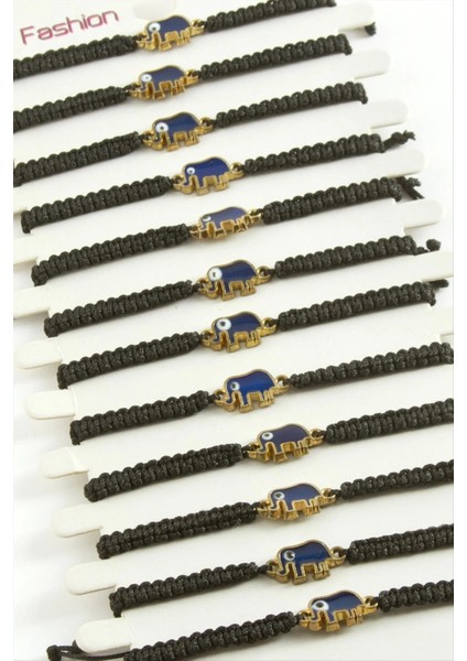 Fil Makrome Örgülü Bileklik