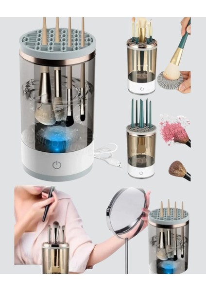 Tüm Boyutlara Uygun Otomatik Makyaj Fırçası Yıkama Cihazı fiyatları