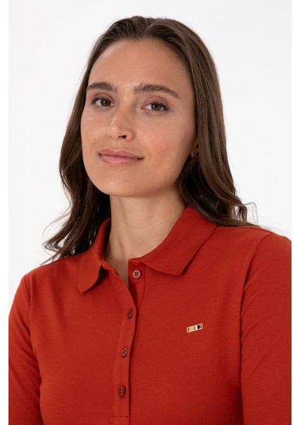 Kadın Kiremit Sweatshirt 50313593-VR031 fiyatları