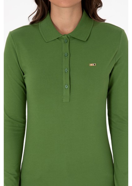 Kadın Yeşil Sweatshirt 50313593-VR054