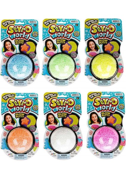 Jaru Karanlıkta Parlayan Köpük Top -1 Adet Stokta Olan Gönderilir