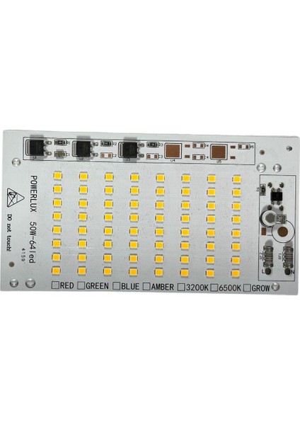 220V 50W 2835 Smd Ledli Günışığı Hazır Projektör Ledi 220 Volt 50 Watt Pcb indirimleri