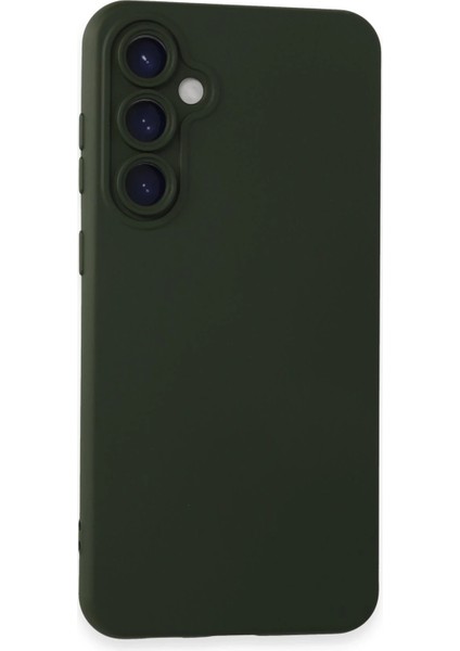 Samsung Galaxy S23 Fe Kılıf Nano Içi Kadife Silikon - Koyu Yeşil indirimleri