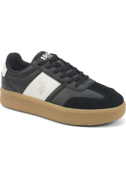 Us POLO102030250 Samıra 5pr Siyah Kadın Günlük Sneaker