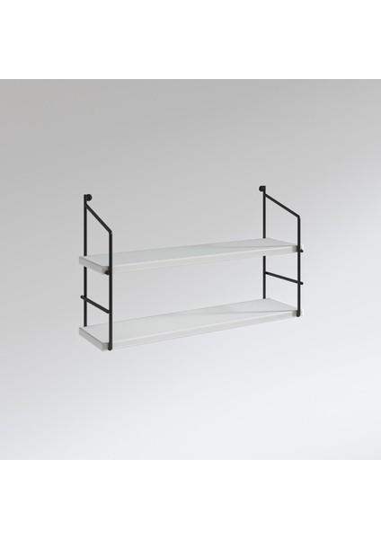 Kenzlife Mutfak Banyo Duvar Rafı Junzi Mat Beyaz Suntalam 040(Y)*60(G)*15(D)2 Katlı fiyatları