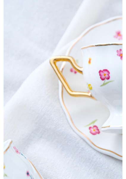 Camilla 2 Kişilik Porselen Kahve Fincan Takımı - 90 ml modelleri