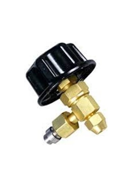 Lpg Musluk 1/4 Metal Düğmeli