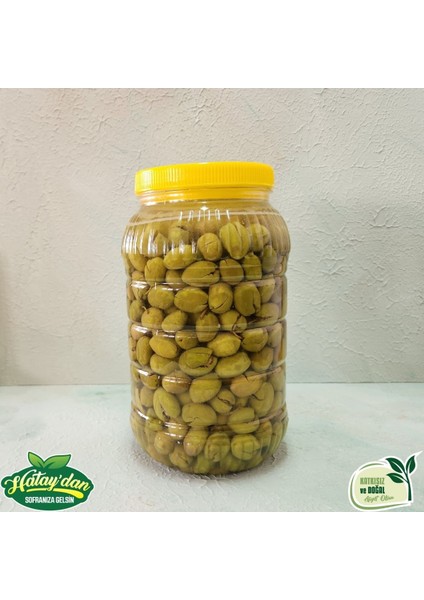Kırma Yeşil Zeytin 2 Kg. (Yeni Mahsül)
