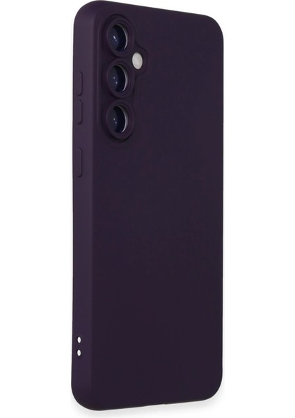 Samsung Galaxy S23 Fe Kılıf Nano Içi Kadife Silikon - Mor