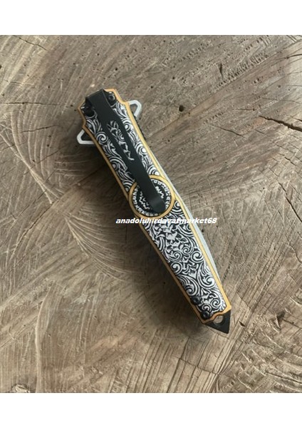 Carbon Çelik Özel Cep Çakısı Kamp Çakısı Özel Işlemeli Cep Bıçak 22CM modelleri