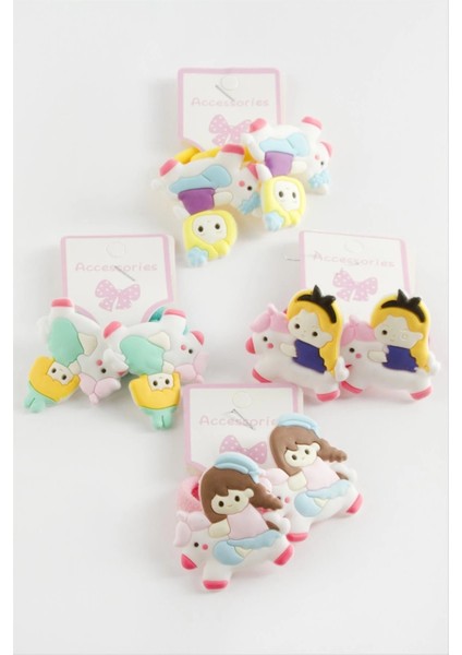 Unicron Kız Çocuk Lastikli Toka 2 Adet