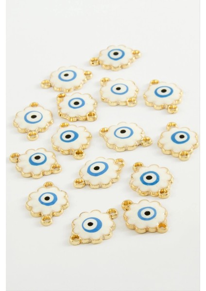 Çiçek Çift Kulplu Mineli Bileklik ve Kolye Ucu Aparatı 1 Adet