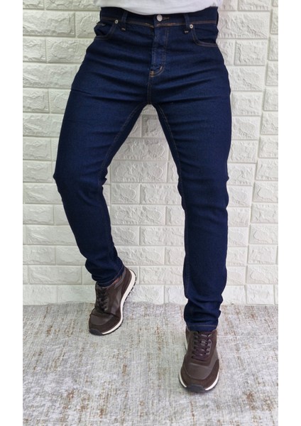Erkek Skinny Fit Likralı Kot Pantolon