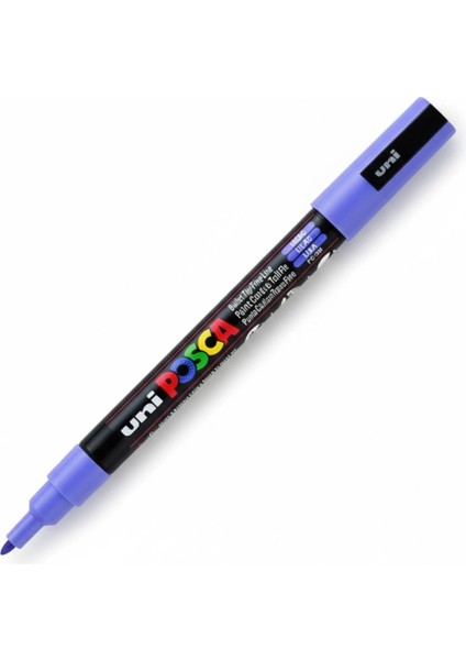 Uniball Posca (0.9-1.3) Su Bazlı Poster Markörü Leylak
