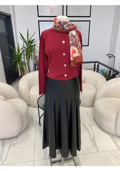 Siyah Deri Etek fiyatları