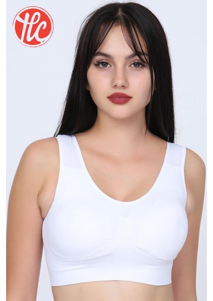 Kadın Bambu Kumaş Kalın Askılı Petli Rahat Büstiyer fiyatları