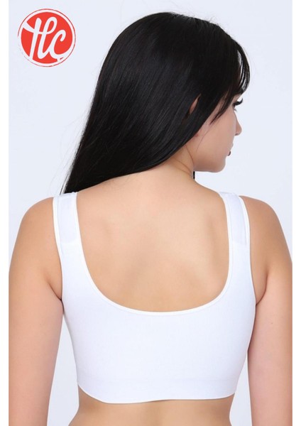 Kadın Bambu Kumaş Kalın Askılı Petli Rahat Büstiyer fırsatları