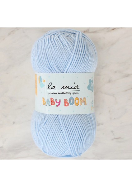 La Mia Baby Boom Bebe Mavi El Örgü Ipi - 544 - 34144