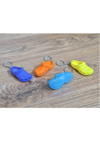 3D - Terlik Anahtarlık 5li