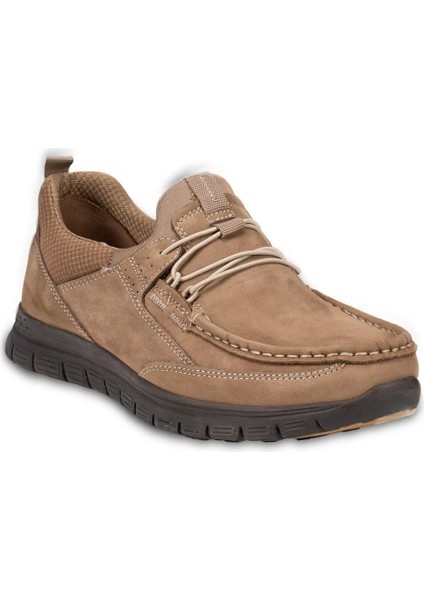 Tanza 46501-G Kum Erkek Deri Casual Ayakkabı