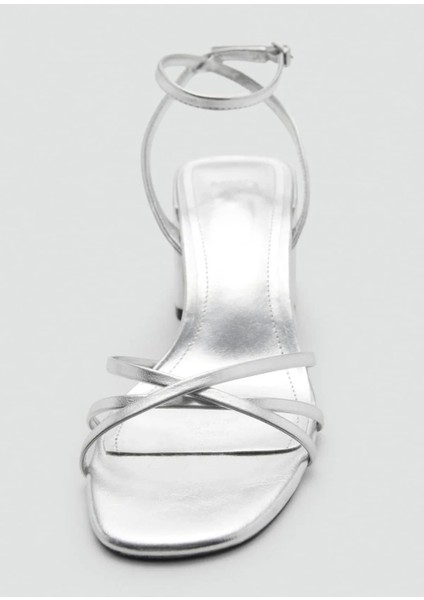 Çapraz Kayışlı Topuklu Sandalet modelleri