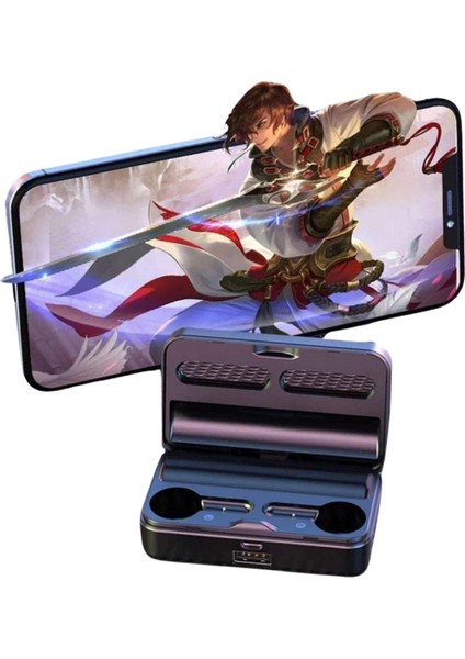 Yeni Nesil Kablosuz Kulaklık Aynalı Powerbank Özellikli Bluetooth Bağlantılı Dijital Gösterge fırsatları