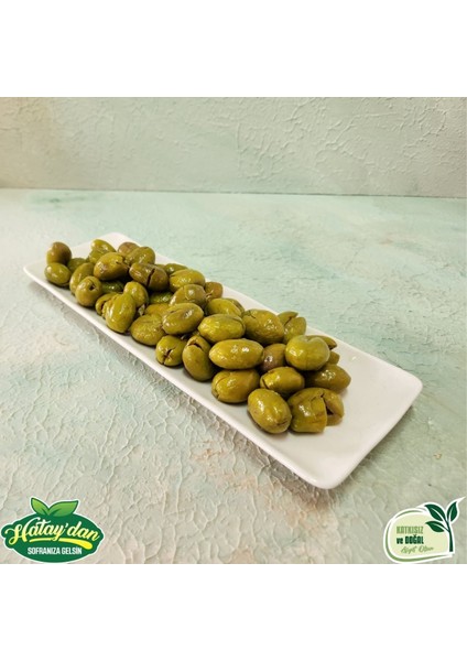 Kırma Yeşil Zeytin 1.2 Kg. (Yeni Mahsül) fiyatları