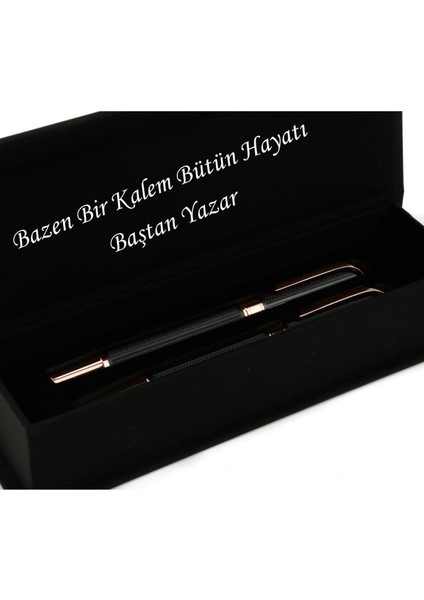 Lüks Kutulu Roller ve Tükenmez Kalem Seti fiyatları