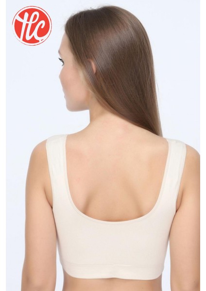 Kadın Bambu Kumaş Kalın Askılı Petli Rahat Büstiyer fırsatları