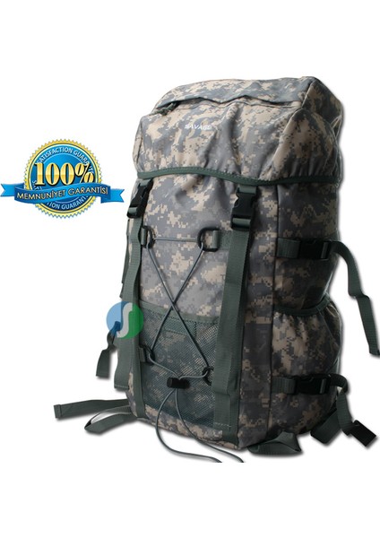 Ventura 75 Lt. Gri Dijital Kamuflaj Sırt Çantası (HH06382)