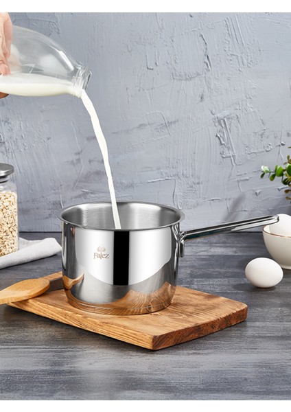 Vento 14 cm Çelik Sütlük