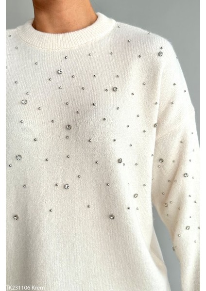 Taş Işlemeli Kazak modelleri