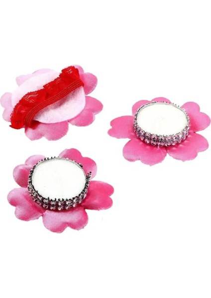 Kına Gecesi 12 Adet Kına El Mumu Mumlu El Gülü Fuşya