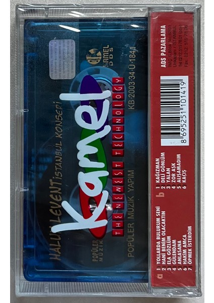 Haluk Levent Istanbul Konseri Kaset (Jelatinli Sıfır Orijinal Dönem Baskı Kaset) fiyatları