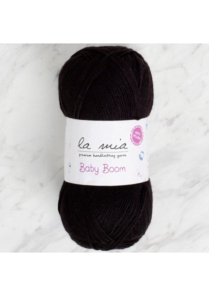 La Mia Baby Boom Siyah El Örgü Ipi - 940 - 34114