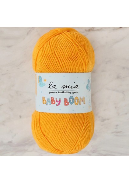 La Mia Baby Boom Hardal El Örgü Ipi - 154 - 34123