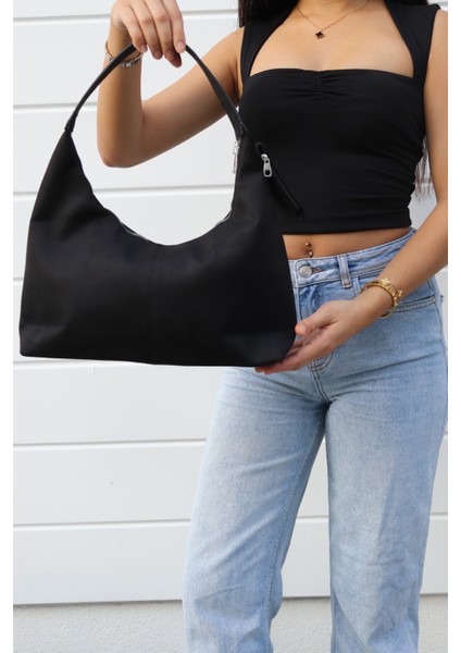 Bella Süet Cüzdan Detaylı Kadın Omuz ve Kol Çantası modelleri