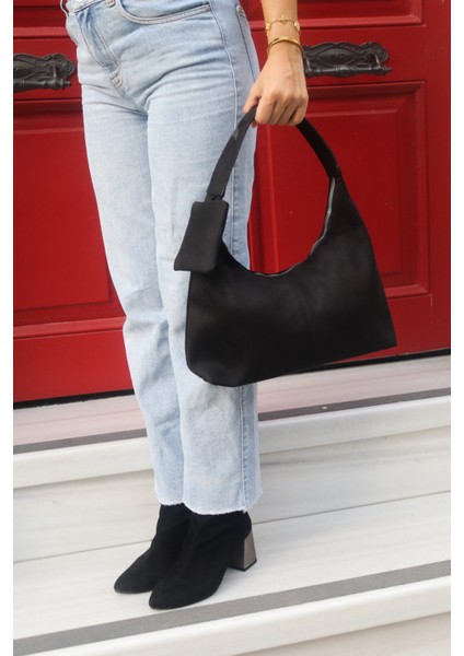 Bella Süet Cüzdan Detaylı Kadın Omuz ve Kol Çantası fırsatları