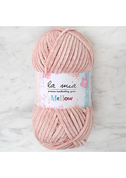 La Mia Mellow Pudra Pembe El Örgü Ipi - 924 - 34168