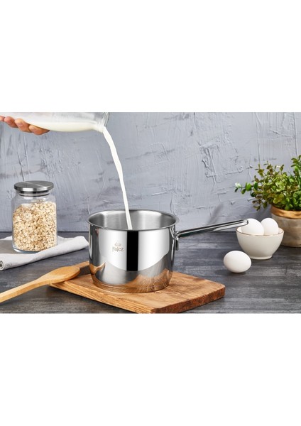 Vento 16 cm Çelik Sütlük