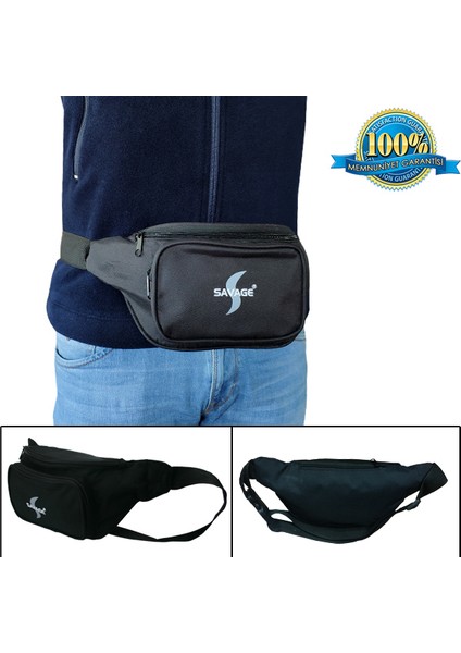 HH0297 Bel Çantası Siyah