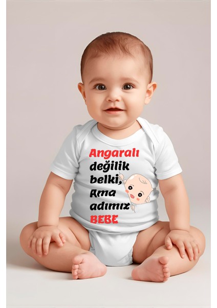 Kişiselleştirilebilir Yarım Kollu Bebek Zıbın, Çıt Çıtlı ve %100 Pamuklu Body, Yeni Doğan Hediyesi modelleri