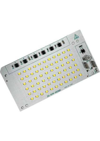 220V 50W 2835 Smd Ledli Beyaz Hazır Projektör Ledi 220 Volt 50 Watt Pcb