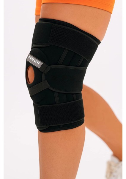 Ayarlanabilir Patella Destekli Ligamentli Menüsküs Çapraz Bağ Koruma Spor Koşu Için Silikonlu