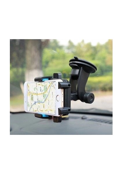 Araç Içi Cam ve Torpido Vantuzlu Telefon Tutucu CM-234