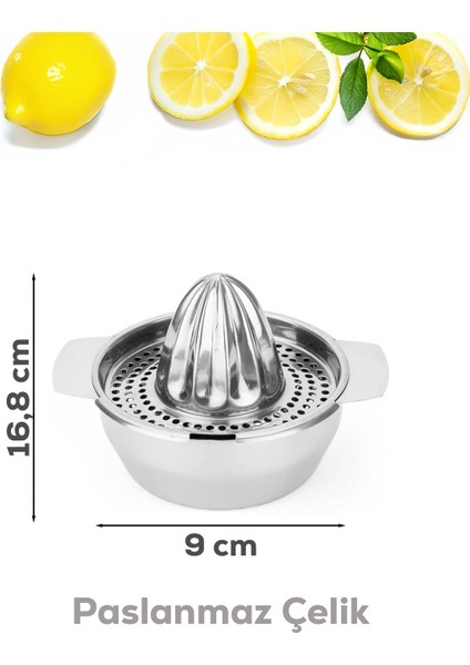 77063 Çelik Portakal Limon Sıkacağı Limonluk Portakal Sıkacağı - 700 ml modelleri