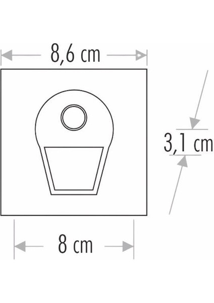Cata Ct 5170 1W Siyah Kasa Sensörlü Koridor Aydınlatması 6400K Beyaz Işık fiyatları